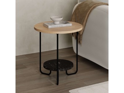 Помощна маса CORRO (дъб сапфир/лотос)